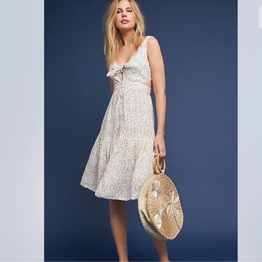 Anthropologie McGuire Palizzi Rose Garden dress - Picture 3 of 11